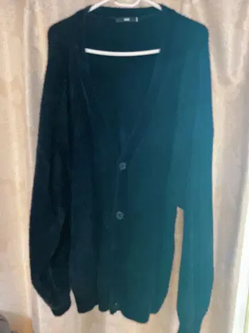 HARE 블랙 가디건 M