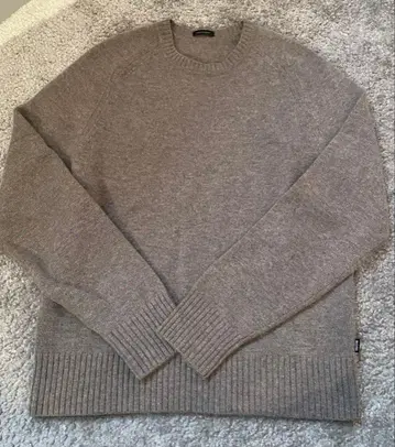 PURE CASHMERE 울 혼방 크루넥 스웨터