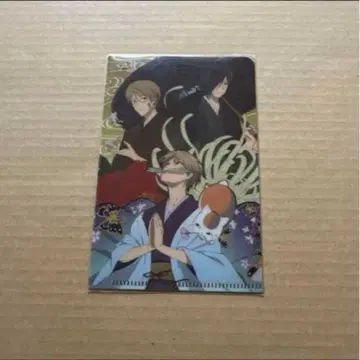 나츠메 우인장 이온 한정판 오리지널 미니 클리어 파일 냥코 선생님