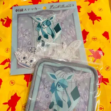 이브이 컬렉션 글레이시아 자수 스티커 코스터 pokemon