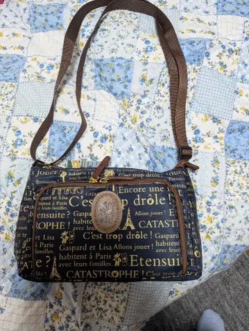 새상품 [ Gaspard et Lisa 미니 숄더백 네이비 ]