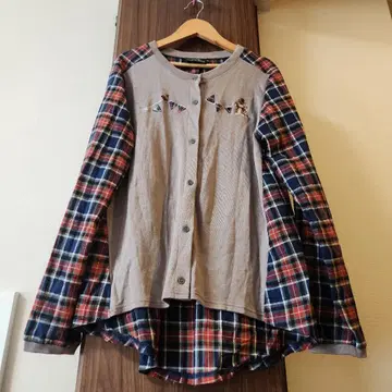 와치필드 WACHIFIELD 여성용 블라우스 다얀 자수 블라우스