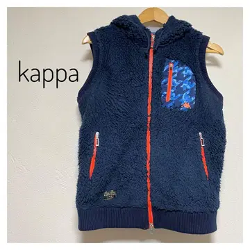kappa 이탈리아 아우터 슬리브리스 따뜻한 보아 후드 스포츠