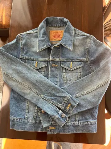 라이트 블루 데님 자켓