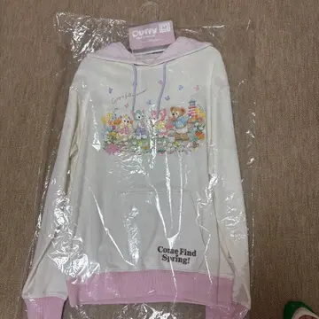 도쿄 디즈니 씨 더피&프렌즈 컴 파인 스프링 후드티 M