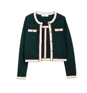 미사용 택 포함 herlipto Siena Bicolor Knit Set