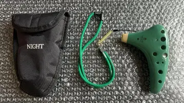 NIGHT 오카리나 SF 모델 그린 케이스 포함