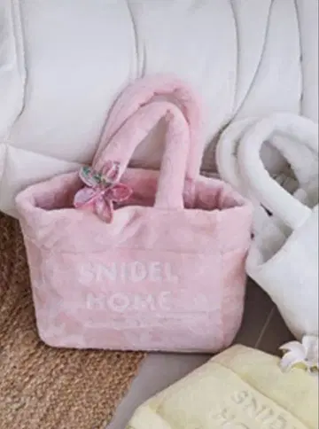 SNIDEL HOME 핑크 토트백