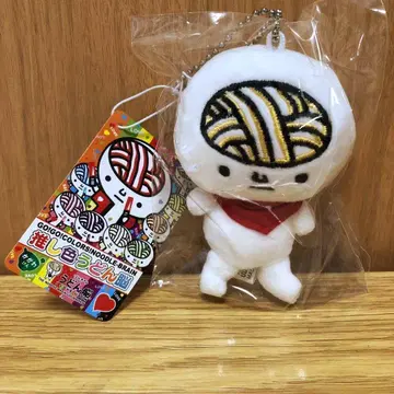 택 포함 새상품 최애 컬러 우동뇌 마스코트 키링 키체인