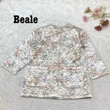 s.2275 [비아레] 노카라 퀼팅 자켓 꽃무늬 자켓