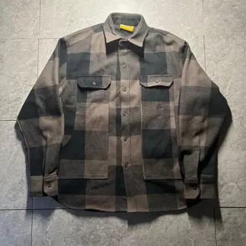새상품급 GRIP SWANY 플란넬 셔츠 C.P.O 자켓 M 무료배송