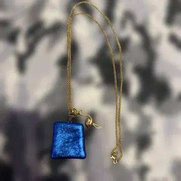 에나멜 스퀘어 펜던트 목걸이 2종