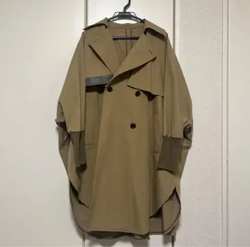 세븐페어리 Wis - 베이지 돌먼 트렌치코트