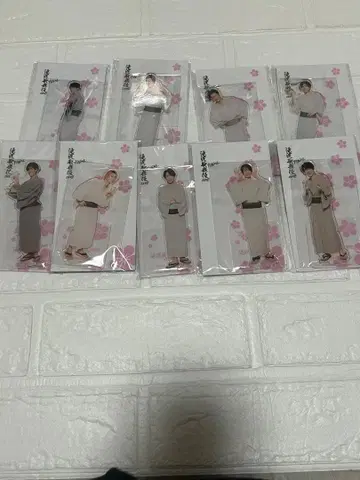 SnowMan 타키자와 가부키 아크릴 스탠드 세트