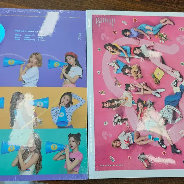 트와이스 왓 이즈 러브 A, B타입 미개봉 앨범 내놓습니다