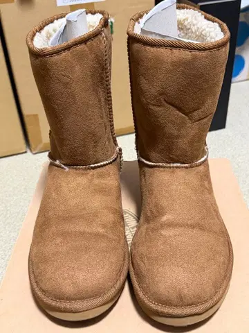 [ USED ] VANS 브라운 스웨이드 숏부츠