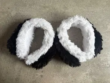 [ 2개 세트 ] 스누피 귀마개 달린 머리띠 귀도리 유니버셜 usj