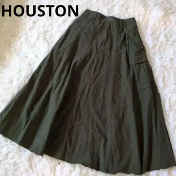 HOUSTON 휴스턴 밀리터리 리메이크 스커트