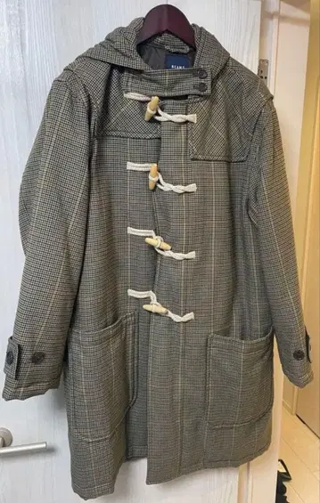 BEAMS 빔즈 더플 코트 다운