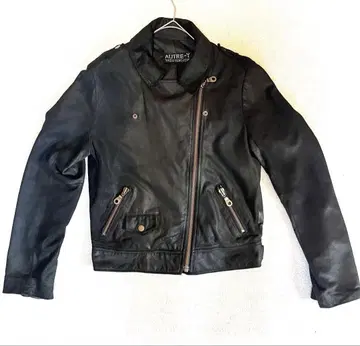 YASUYUKI ISHII 더블 라이더스 AUTREY-Y 블랙 양가죽