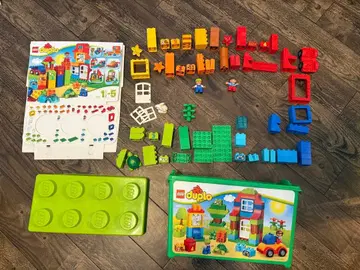 레고 듀플로 미도리 컨테이너 슈퍼 디럭스 10580