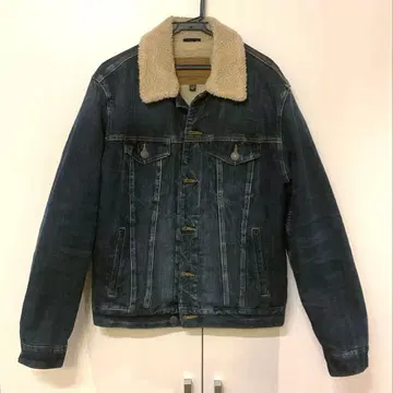 AMERICAN EAGLE 보아 옷깃 데님 자켓