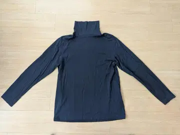 SUNSPEL 롤넥T셔츠 네이비