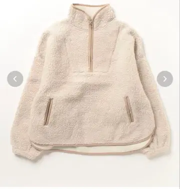 새상품급 B:MING by BEAMS 풀오버 플리스 자켓