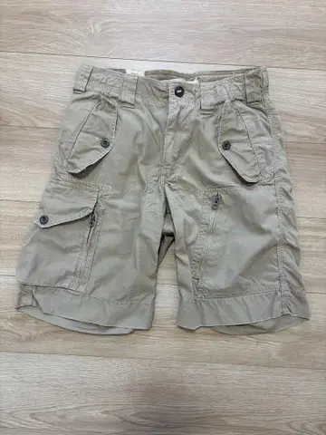 랄프 로렌 빈티지풍 카고 숏팬츠 복수 포켓
