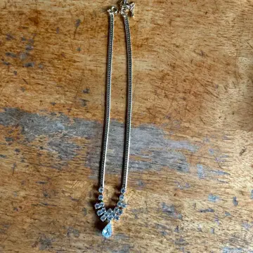 골드 더블 체인 목걸이