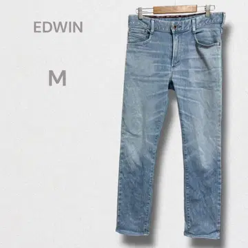 에드윈 데님 청바지 팬츠 슬림 스트레이트 스테디셀러 캐주얼 M