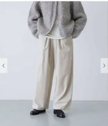 카구레 택 포함 새상품 코튼 벨벳 이지 팬츠 어반 리서치