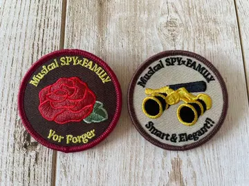 SPY x FAMILY 자수 배지 2세트