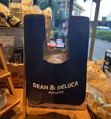 DEAN & DELUCA 카카아코점 한정판 니트 백 네이비