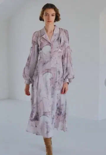 스나이델 시티 프린트 원피스 믹스 S 사이즈