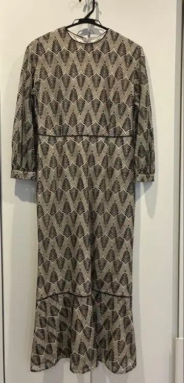 UrbanResearch 결혼식 드레스 긴팔 원피스