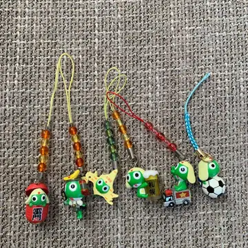 개구리 중사 케로로 스트랩 6개 세트