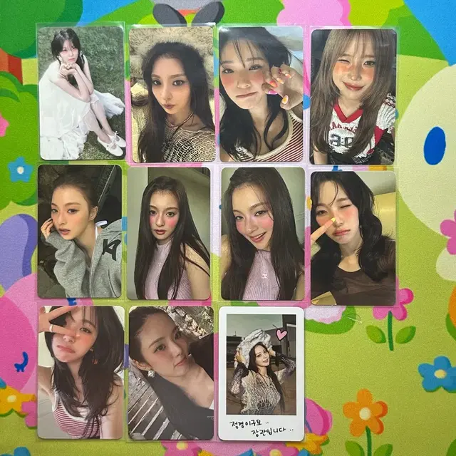 프로미스나인 포토카트 포카 트레이딩 포카 앨범 포카