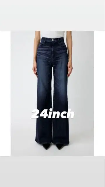 moussy ADVANCED LONG LEG 플레어 다크 블루