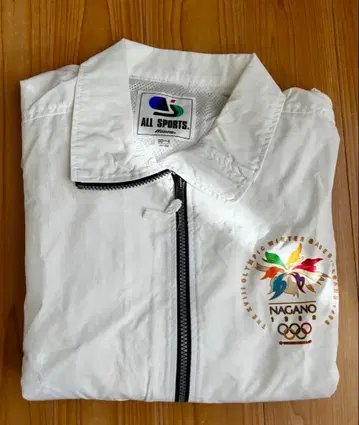 ALL SPORTS 1998 나가노 올림픽 한정판 Mizuno 자켓