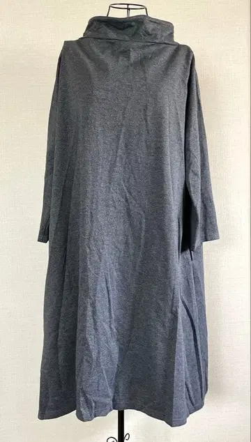 [카와이 오카다] 그레이 롱 티셔츠 원피스 긴팔 [other]