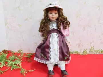 8ee1046 인형 서양 인형 스탠드 포함 전체 길이 40cm