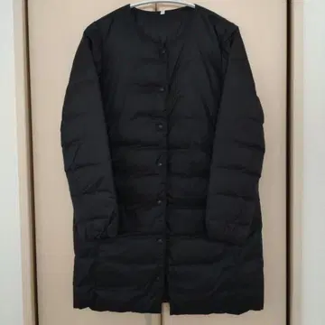 무인양품 포켓터블 다운 자켓 블랙 S 사이즈