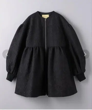 UNITED ARROWS 자수 퀼트 볼륨 블루종