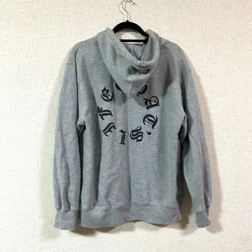 That's life 지퍼 후드티 그레이