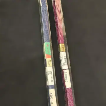 기모노 액세서리 파랑 보라색 스트라이프 세트 판매