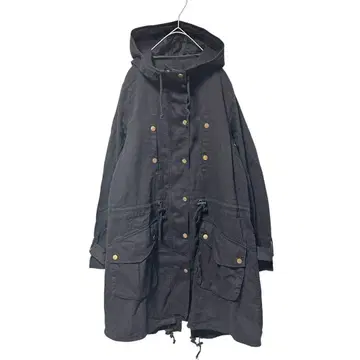 새상품급 [MARNA] 마르나 모즈 코트 마운틴 후드티 골드 버튼 (M)