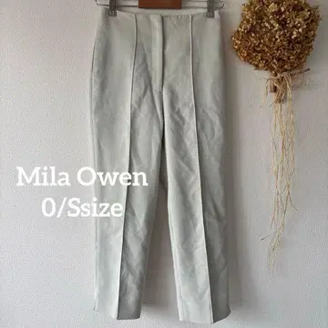 [밀라오웬] 0 퓨어 슬랙스 팬츠 롱 슬릿