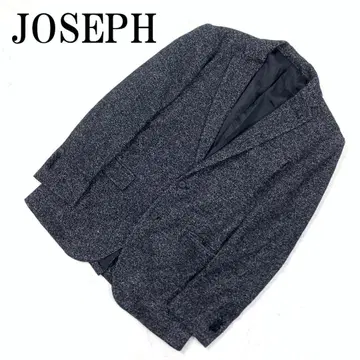 LA8769 조셉옴므 테일러드 자켓 흑백 블랙 울 48