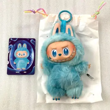 정품 POP MART LABUBU 라부부 에너지 hope 희망 파랑